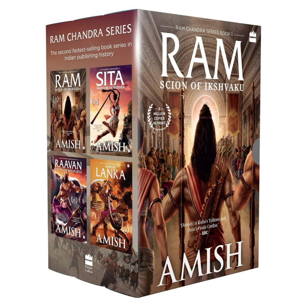 The Ram Chandra Series Boxset of 4 Books by Amish Tripathi