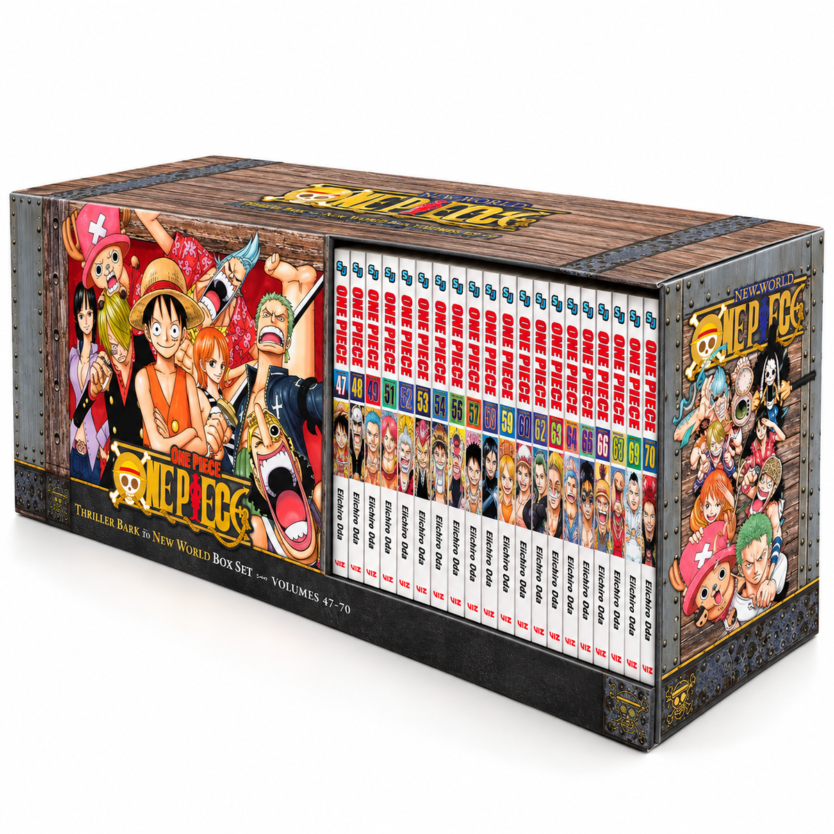 One Piece Box Set Vol 3: Volumes 47-70
