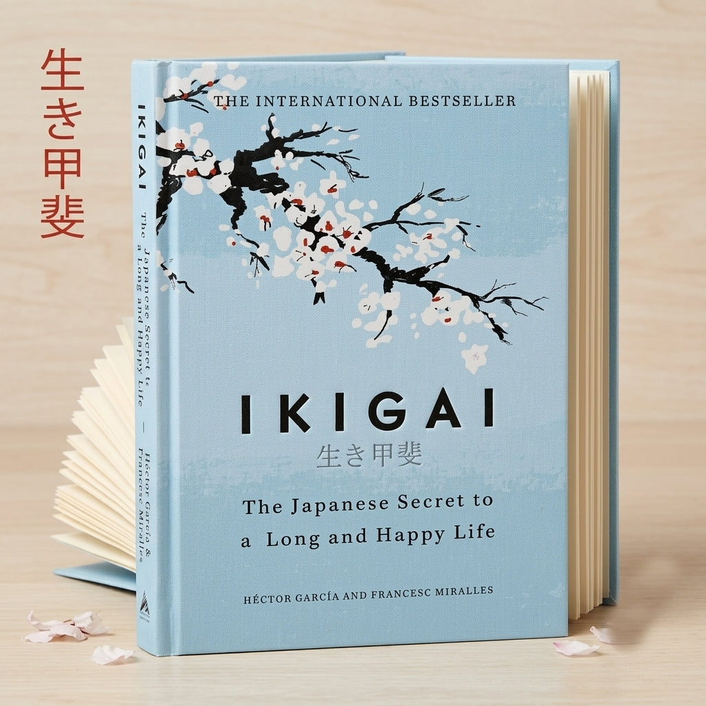 Ikigai: [ Hardcover ] The Japanese Secret to a Long and Happy Life