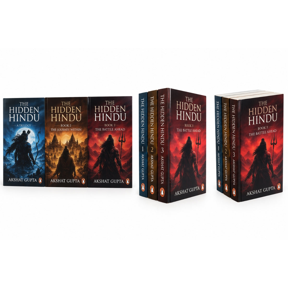 The Hidden Hindu Boxset 3 Books by Akshat Gupta